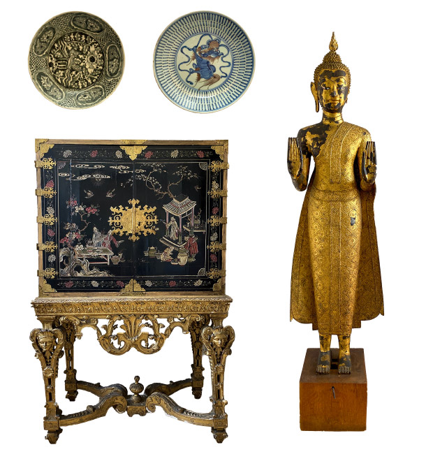 Ankauf asiatische Objekte aus Keramik, Holz, Sandstein, Silber, Jade und Marmor in Bad Soden